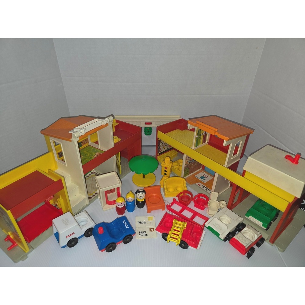 Fisher-Price Play Family Village Large Playhouse Accessories Vehicles Furniture